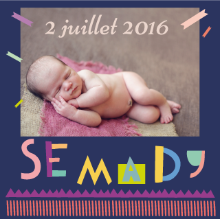 Faire-part Semady - Faire Part Magnet
