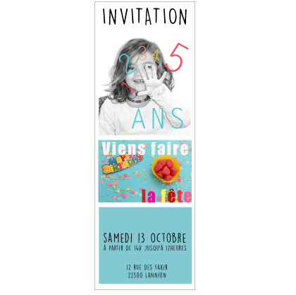 Carte halloween invitation enfant – FPM magnet